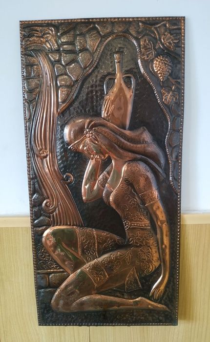 Чеканка, ручная работа СССР медь