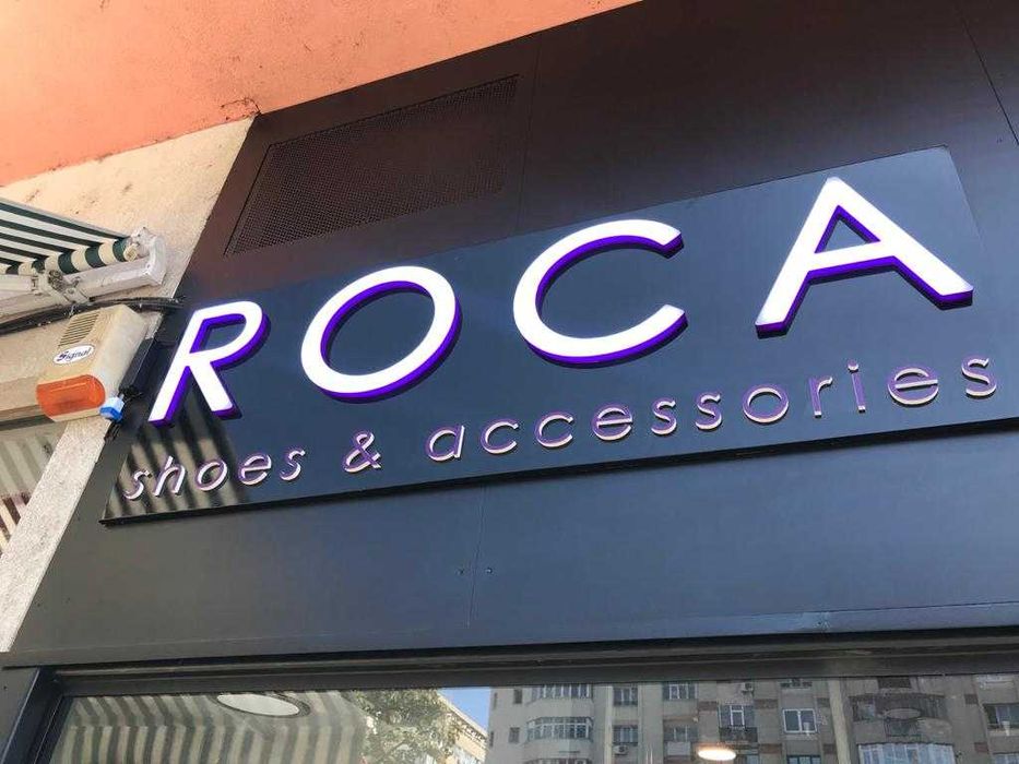 Casete luminoase , Litere volumetrice , reclame