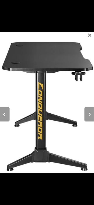 Геймърско бюро LUMI Conqueror GMD03-2 120x60 см