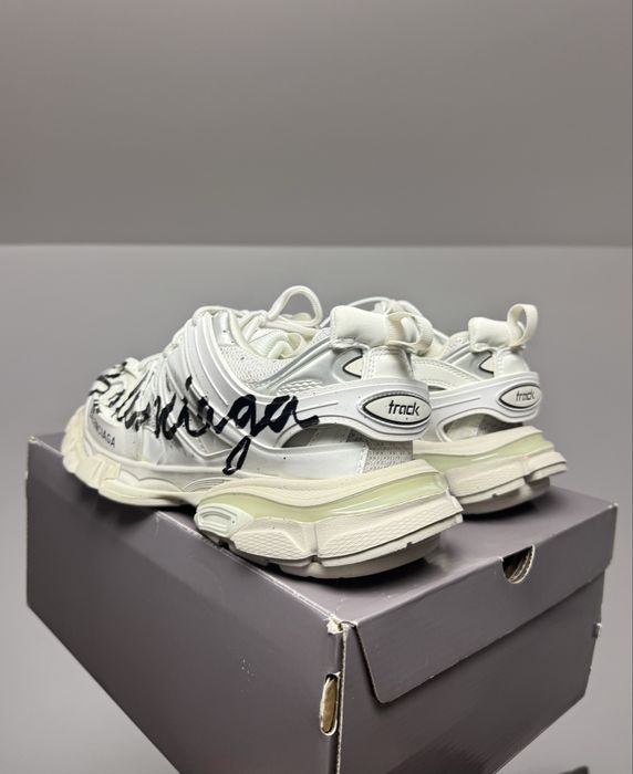 Balenciaga Track Signature White