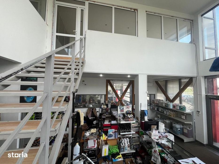 Spatiu comercial 564 mp + hala 274 mp | Teren 1.839 mp | zona Aeroport