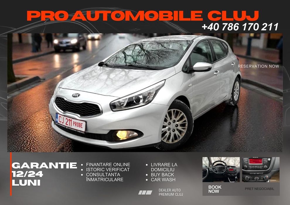 Kia Ceed #Garantie#Rate#NumereRosii#BuyBack#