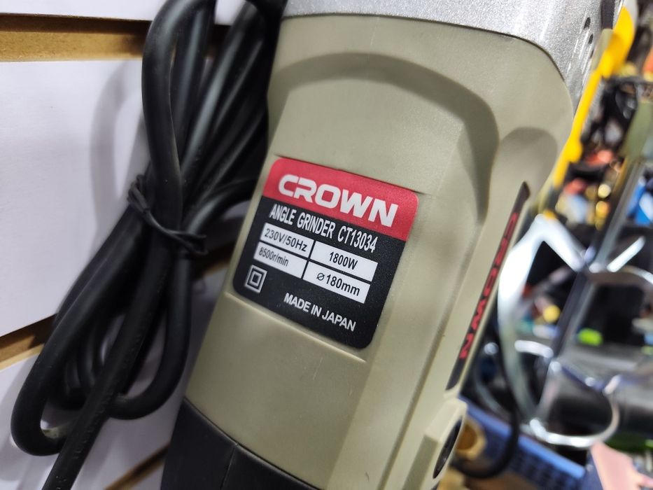 Болгарка Crown 180мм 1800w Balgarka