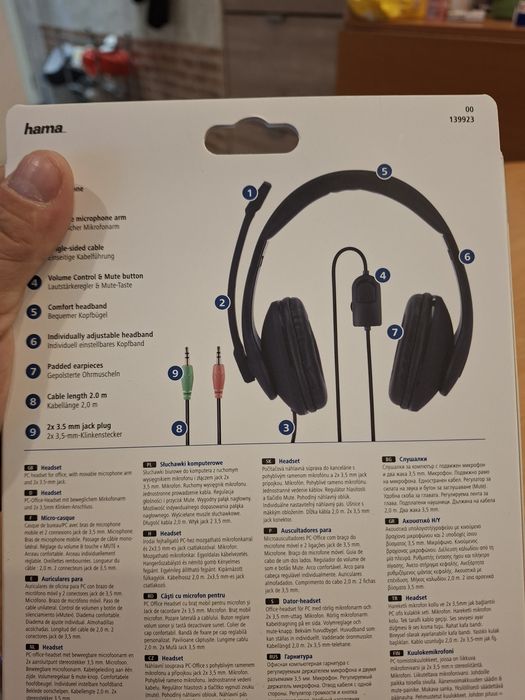 Casti cu microfon