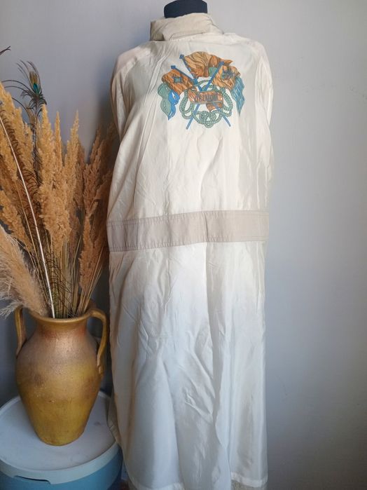 Trench din blend de vascoza