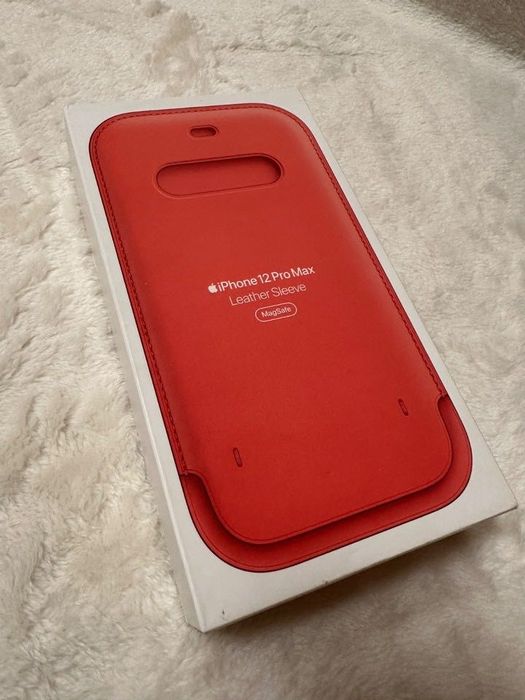 MHYF3ZM/A iPhone 12 Pro Max Leather Sleeve Pink Citrus