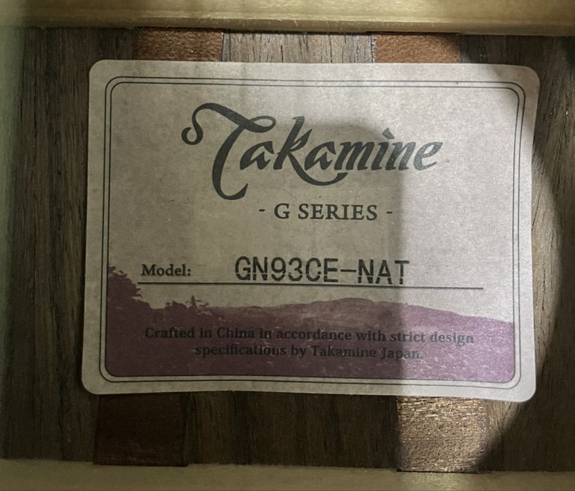 Акустична кирата “Takamine” - G Series