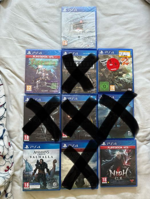 Игри за playstation Nioh, Terraria, Days Gone, Toukiden 2, God of War