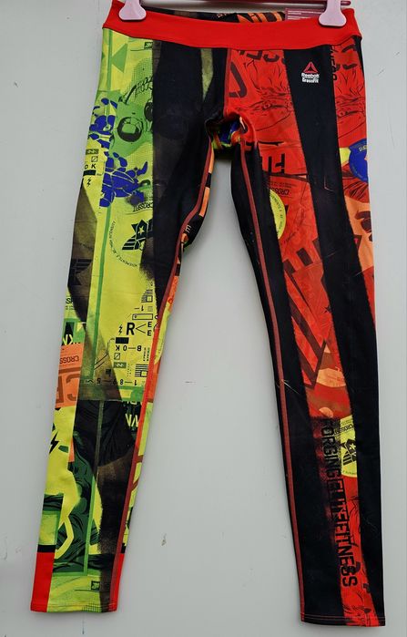 Reebok CrossFit оригинален дамски клин жестоки цветове М размер