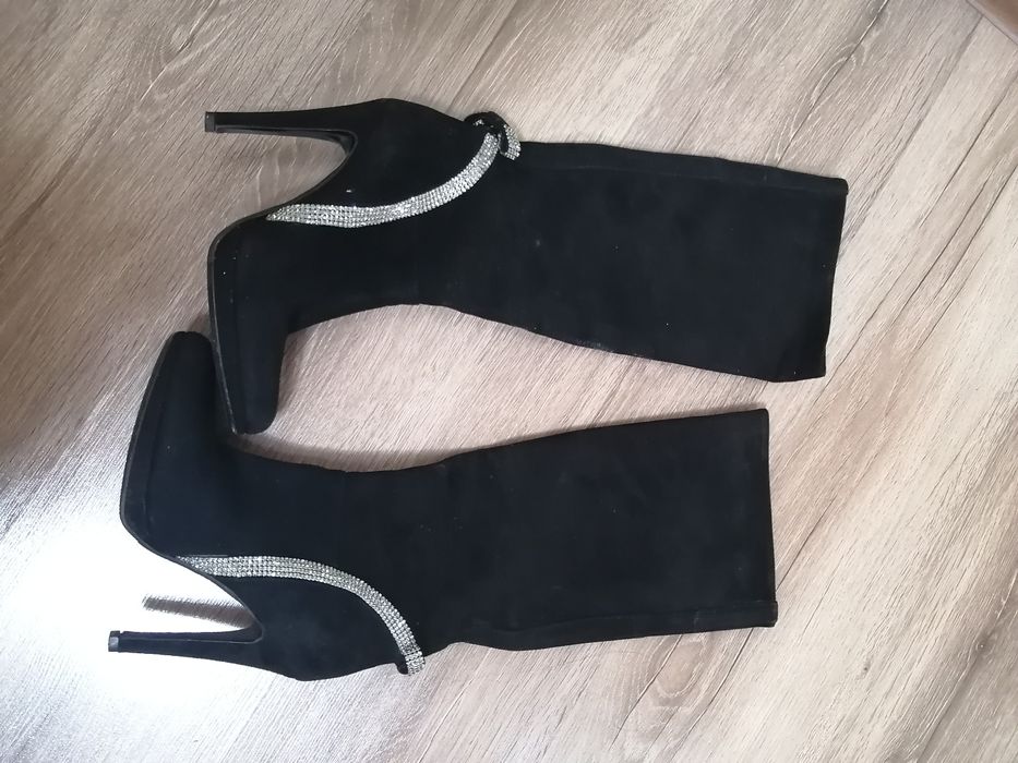 Итальянские  ботфорты Vero Cuoio