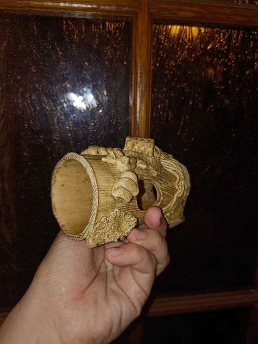 Декор трубка в аквариум