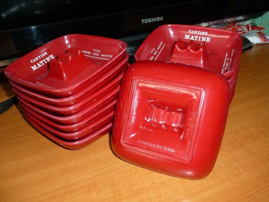 Set 15 scrumiere cantina matine Castel del Monte