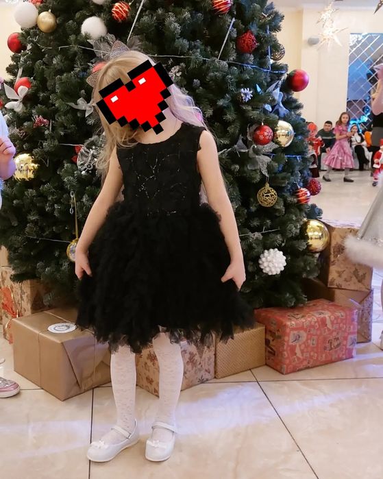 Эффектные нарядное платье для девочки