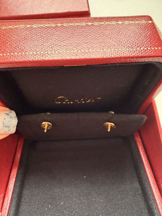 Серьги Cartier оригинал