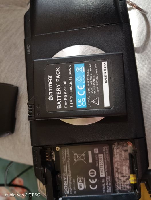 PSP 1003 de piese+card microSD  64 GB cu 1000 jocuri