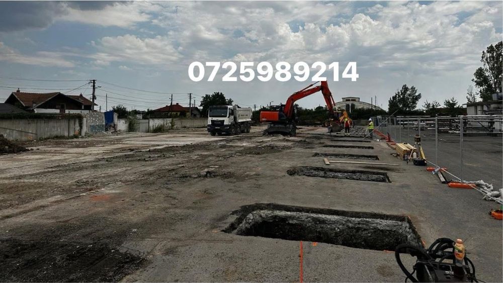 Hala metalica pe ziduri de beton