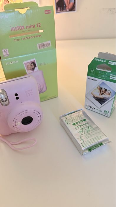 Instax 12 MINI розовый