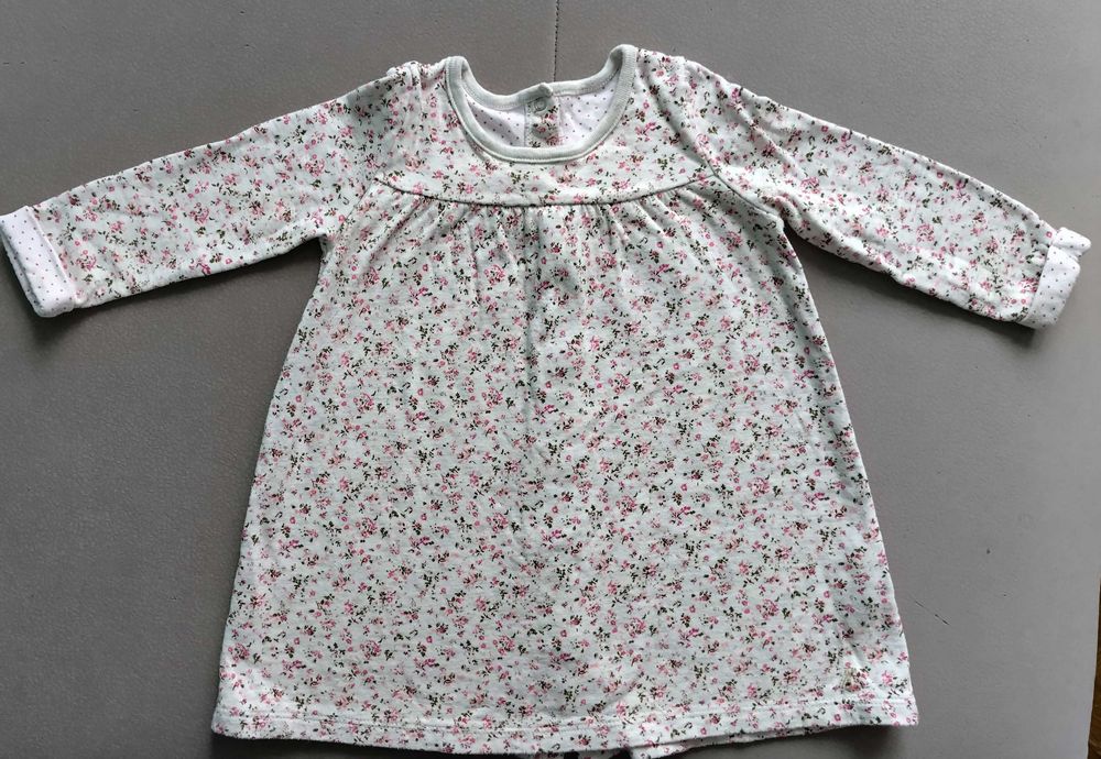 Детска рокля с дълъг ръкав Petit Bateau, 81