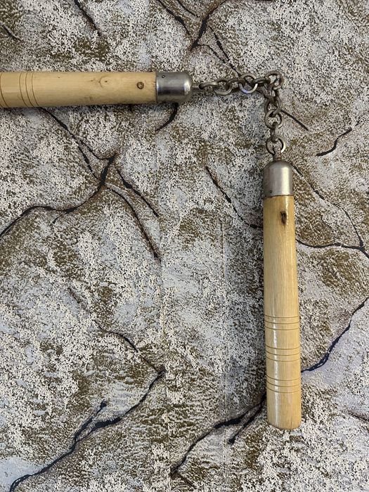 Професионално Нунджаго Дърво метал Много Здраво само за 50 лв