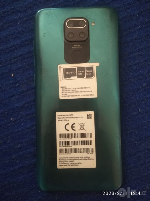 Redmi not 9 kafolatlangan