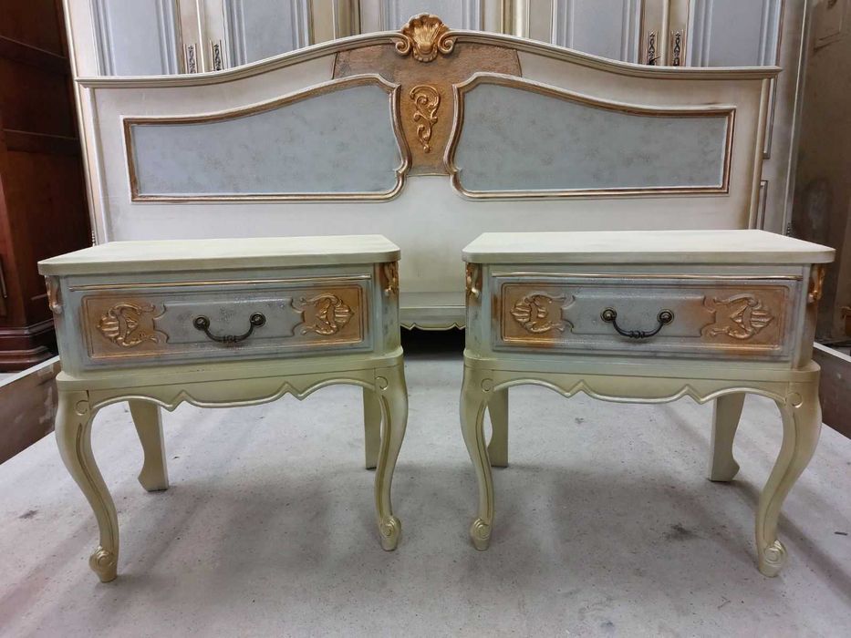 Великолепен комплект спалня в стил "ЛУИ XV"