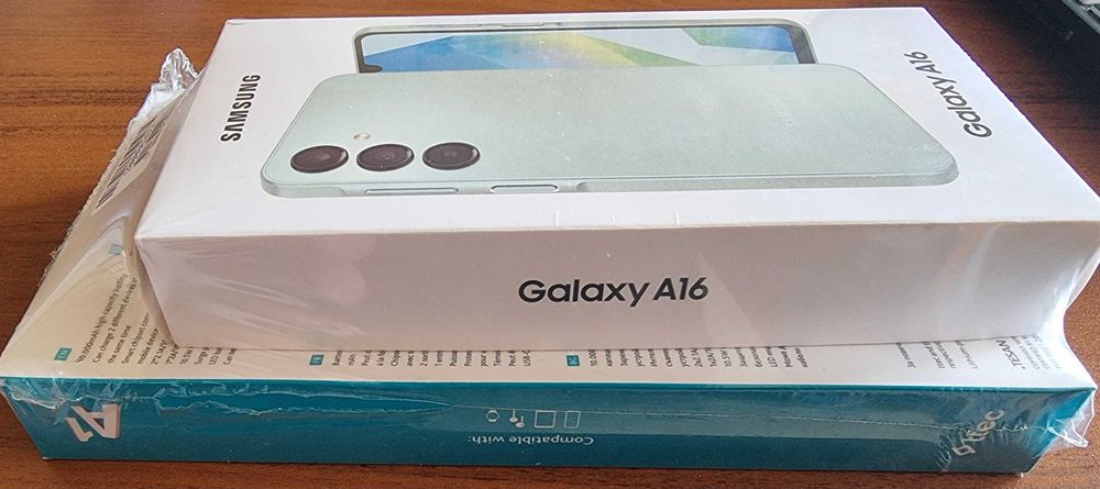 Samsung galaxy A16 + powerbank