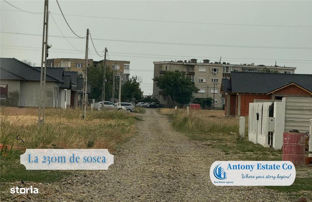 Antony Estate | Teren Intravilan de vanzare- Santandrei