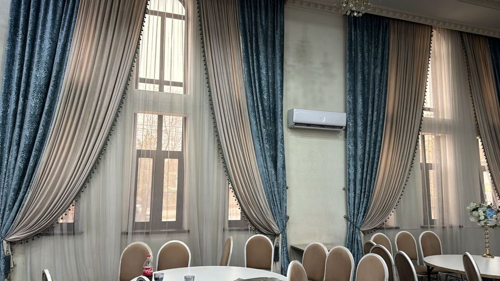 Шторы для тойханы и для кафе