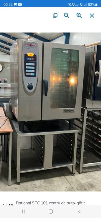 Cuptor profesional  Rational 6 /10 tavi