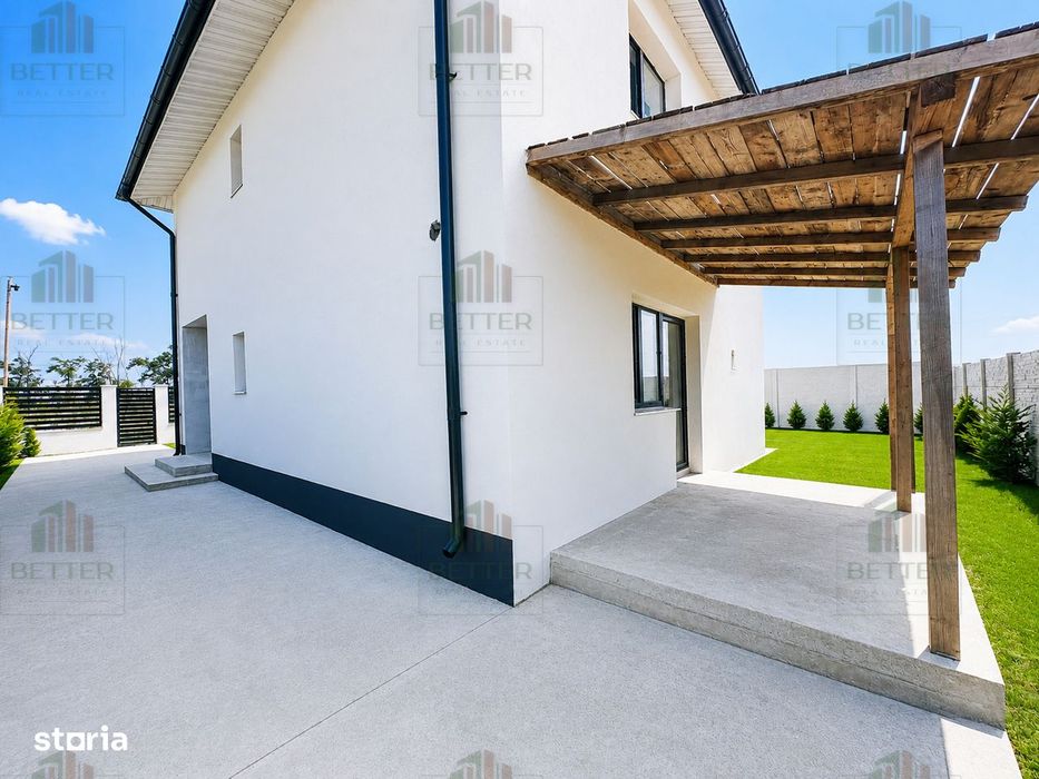 Casa - 4 Camere - Finalizata | Teren 340 mp | Panouri fotovoltaice