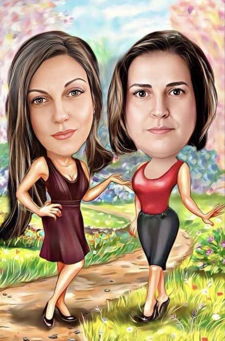 Дигитални карикатури по снимка