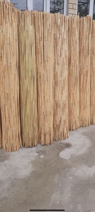 Qamish boʻyra sifatli toʻqilgan oshxona va besedkalar uchun