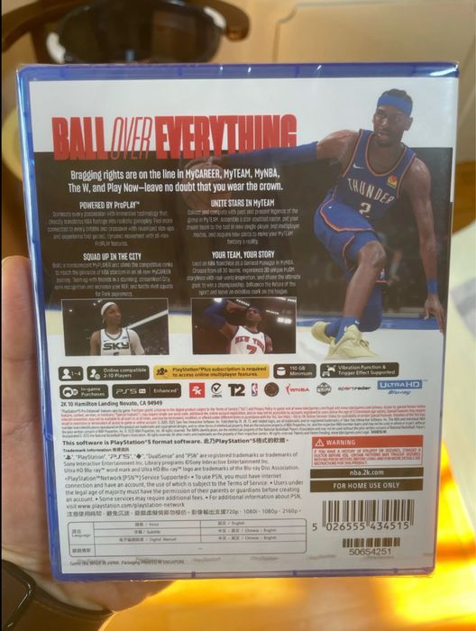 диск на пс5 NBA 2K26