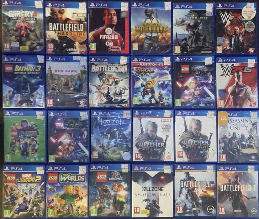 PS4/ Игри за Playstation 4/ИГРИ САМО - 15 лв за брой