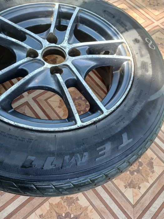 Летняя резина на титанке