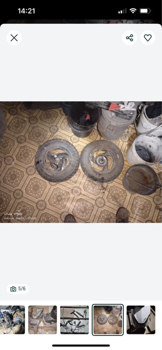 Скутер м12-м8 разбор