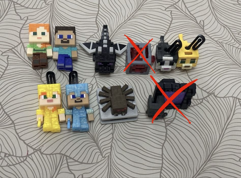 продажа фигурок киндер джой майнкрафт