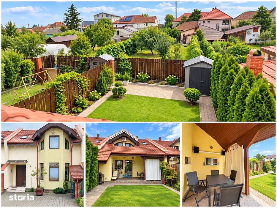 Casă 4 camere de închiriat – cartier Prietenia, curte, terasă, 120 mp