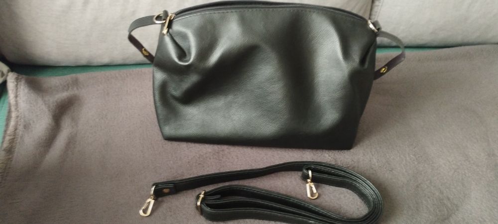 Елегантна чанта 2в1 от изкуствена кожа