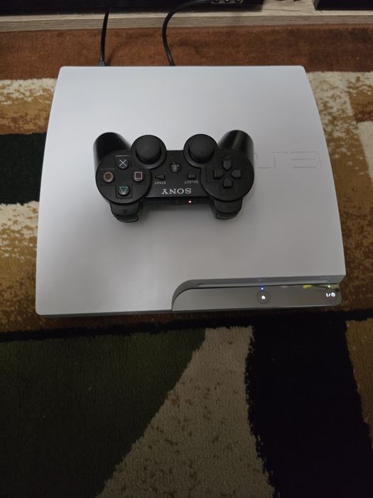 PS3 Slim White 500+320gb