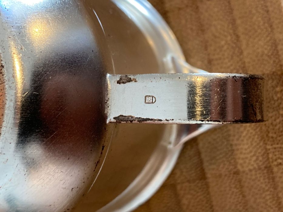 Wmf Germania, zaharnita latiera sosiera Art Deco argintat lapte zahar