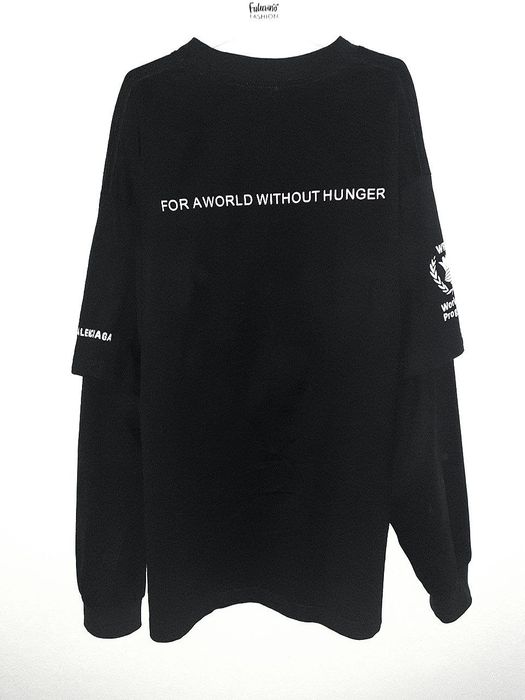 balenciaga wfp longsleeve