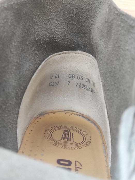 Ghete bărbați Clarks Cukka 40/41