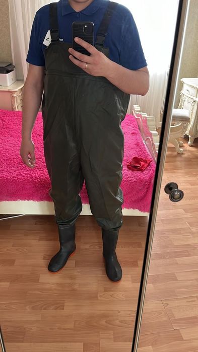 Резиновые полукомбинезон для рыбалки