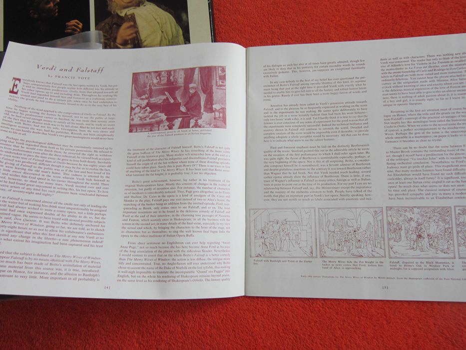 rarHerbert von Karajan Verdi -Falstaff  UK 1975 vinil impecabil