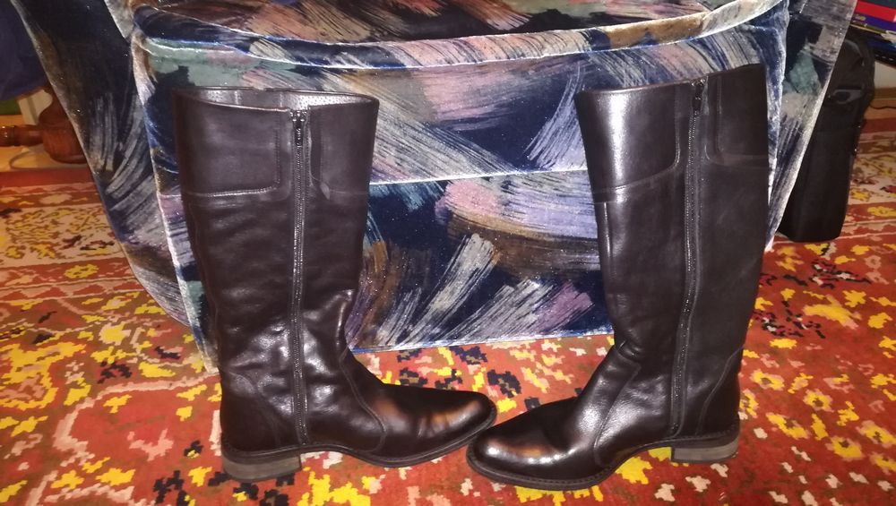 Cizme dama de piele noi de iarna