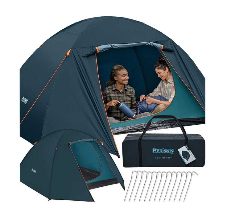 Палатка 4х местная-280 x 240 x 140 см Bestway 68141 Доставка бесплатно