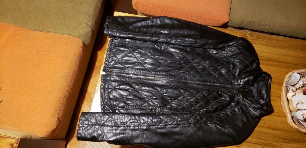 Кожено яке - естествена агнешка кожа - КОМЕНТАР!