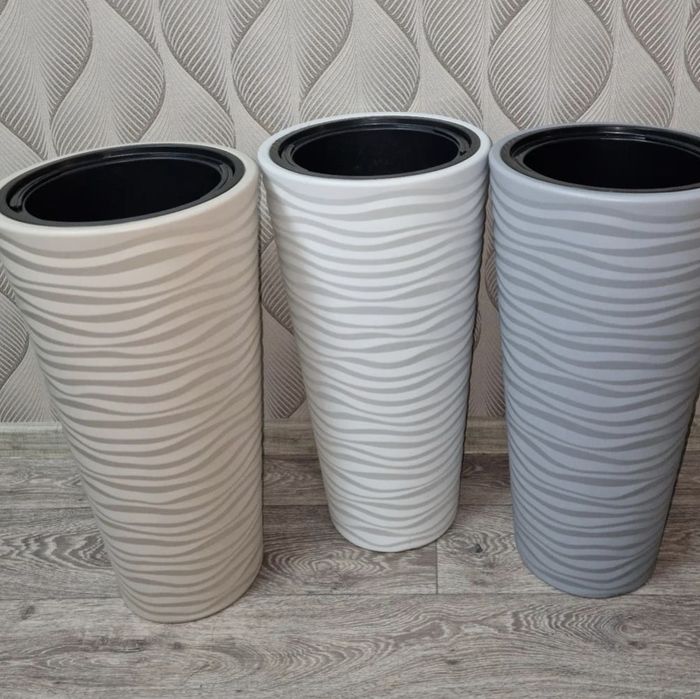 Высокие напольные кашпо