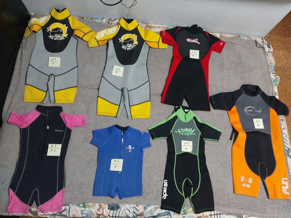 Продавам неопрени за водни спортове